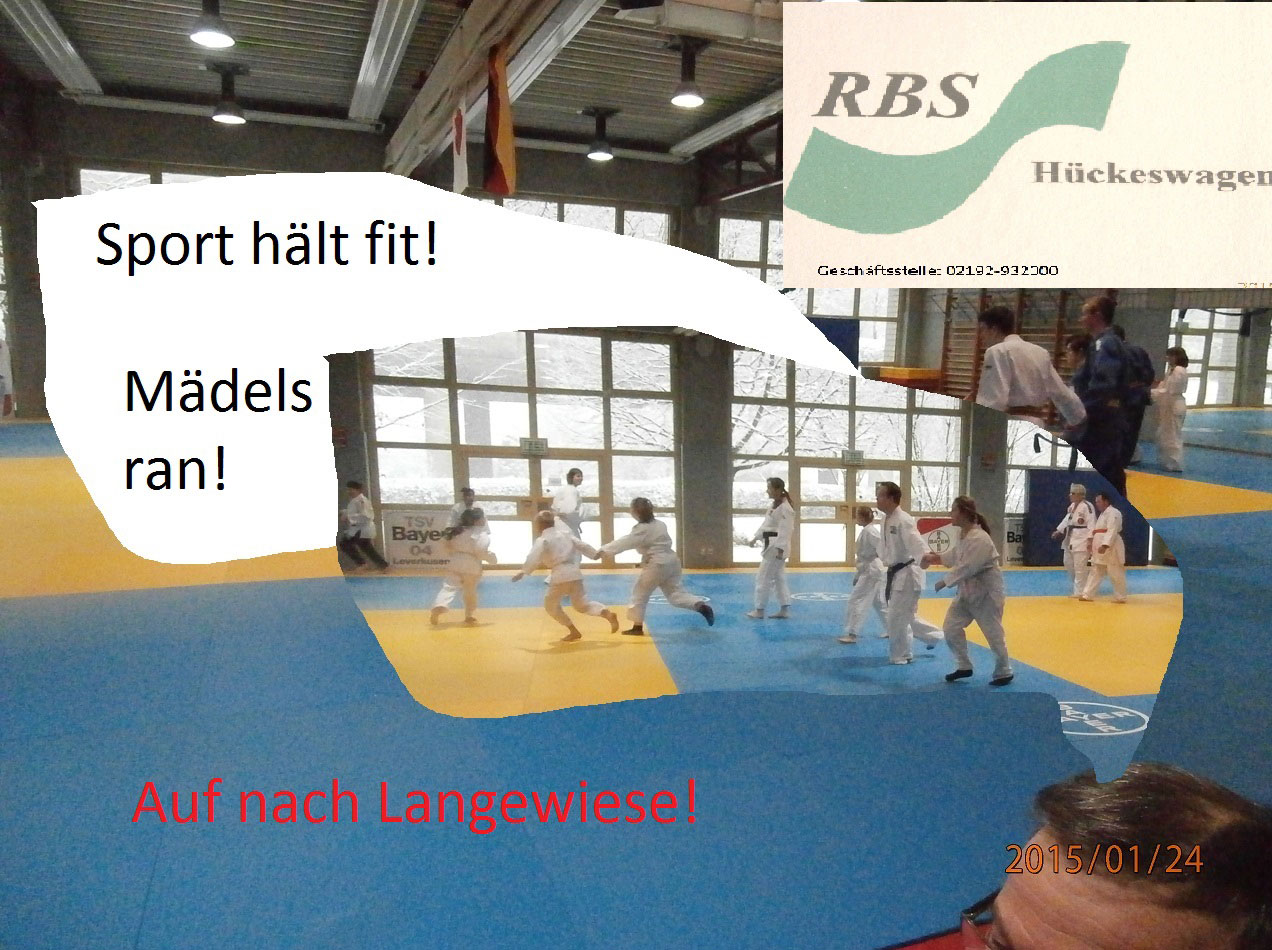 Sportteam im Judo-Camp 2015