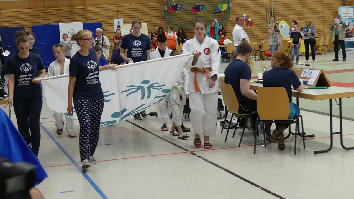 Unsere Siegerinnen bei der Special Olympics in Essen