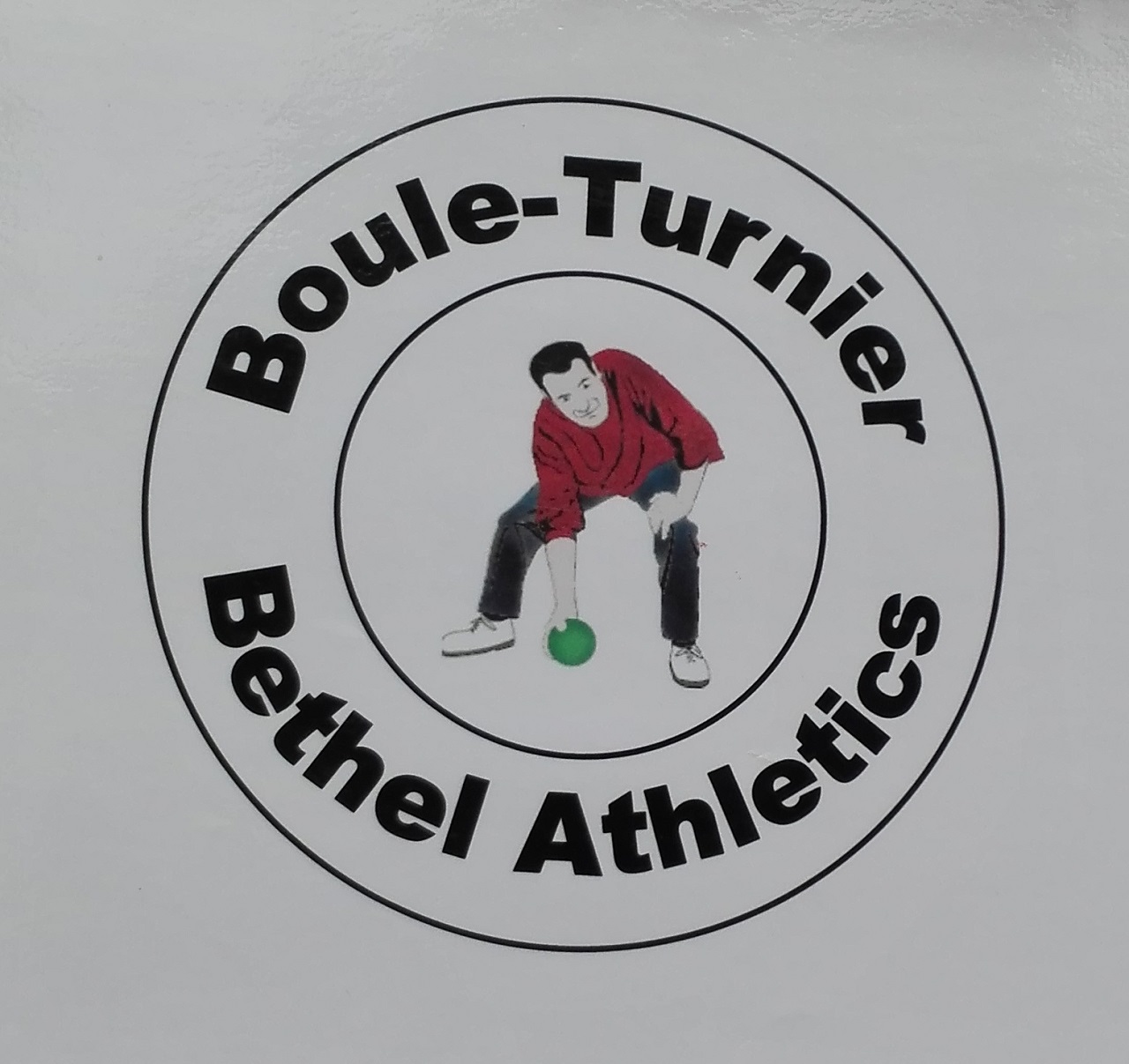 2017 07 08 Plakat vom Boule Turnier Bethel Atheletics