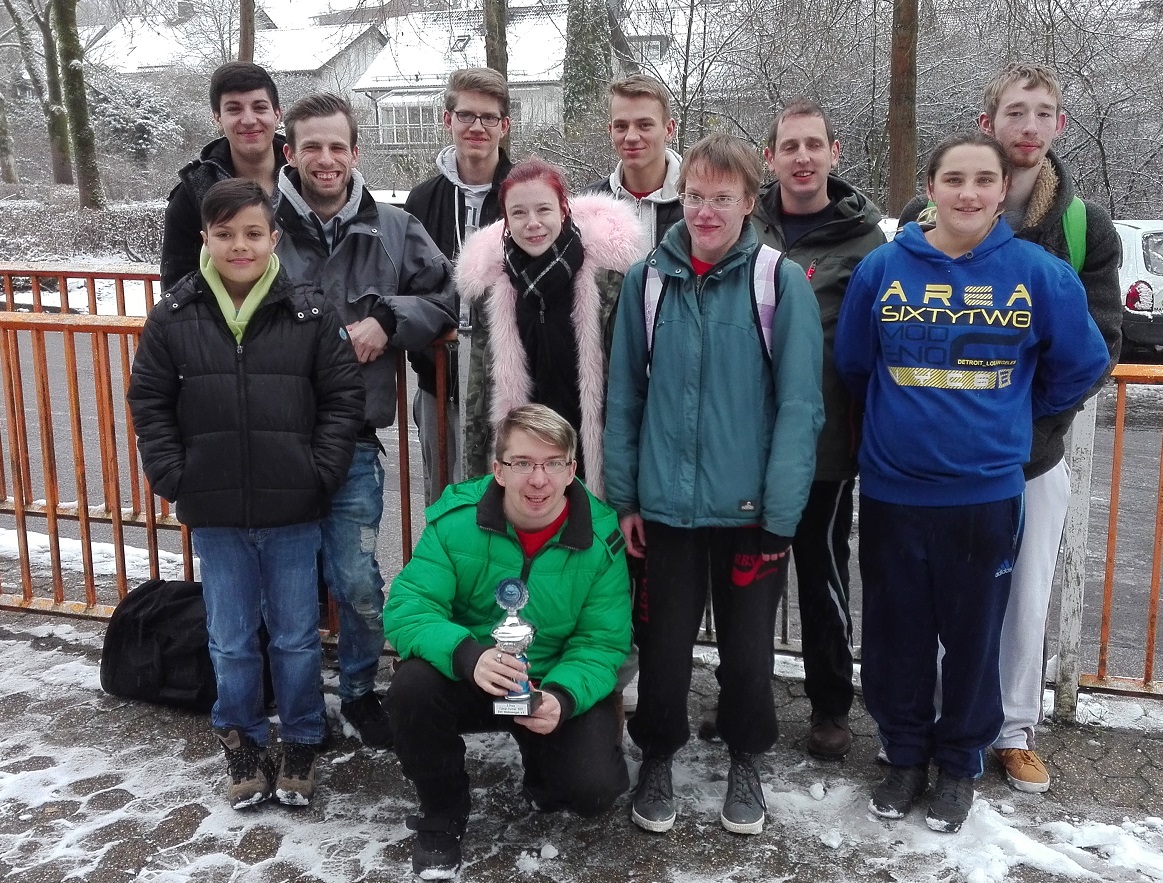 2017 12 03 Futsalturnier des SSV in der Turnhalle der Haupschule RBS Mannschaft 