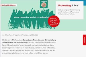 Protesttag 5. Mai